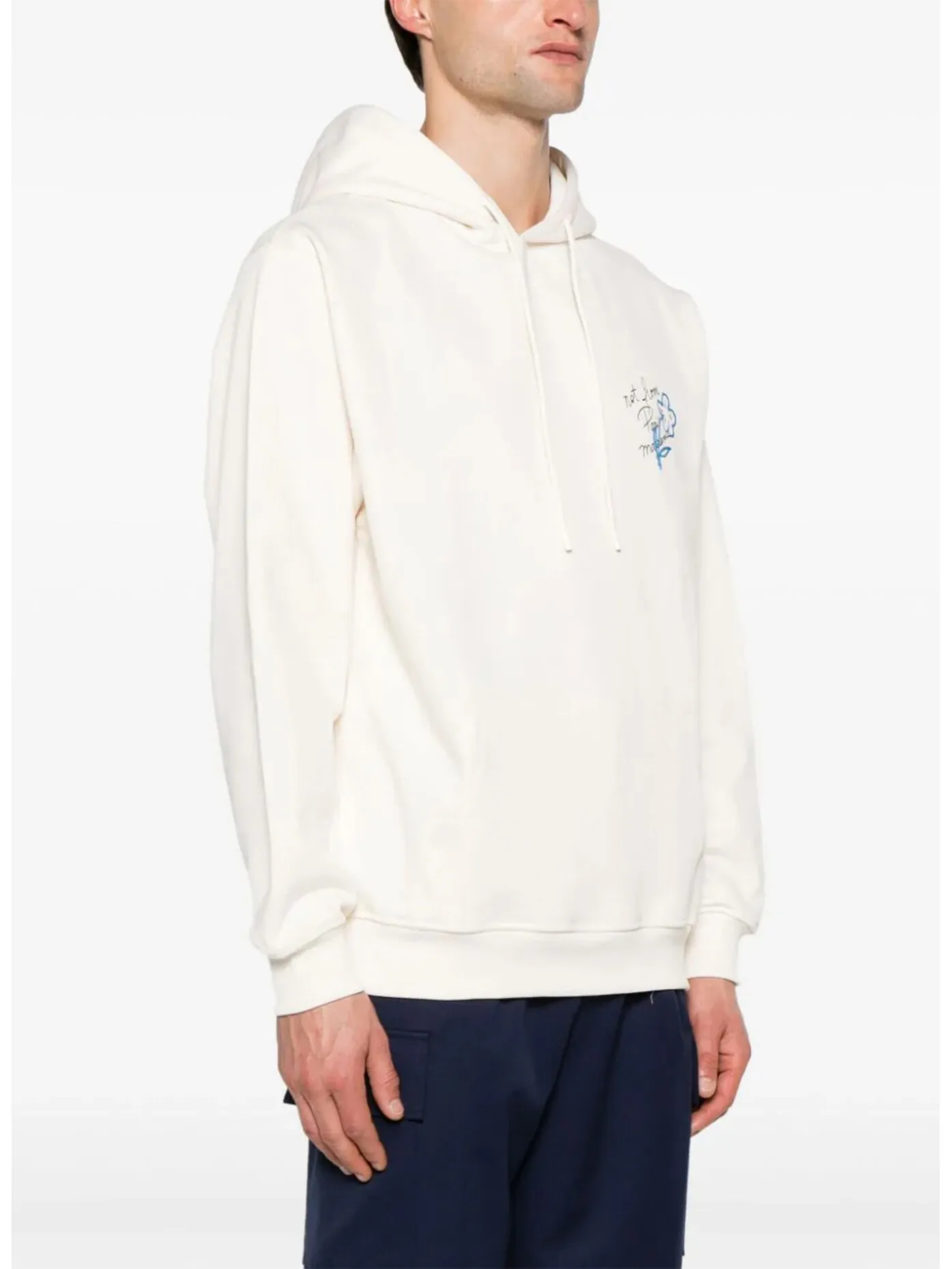     -DROLE DE MONSIEUR    -FELPA HOODIE SLOGAN ESQUISSE-