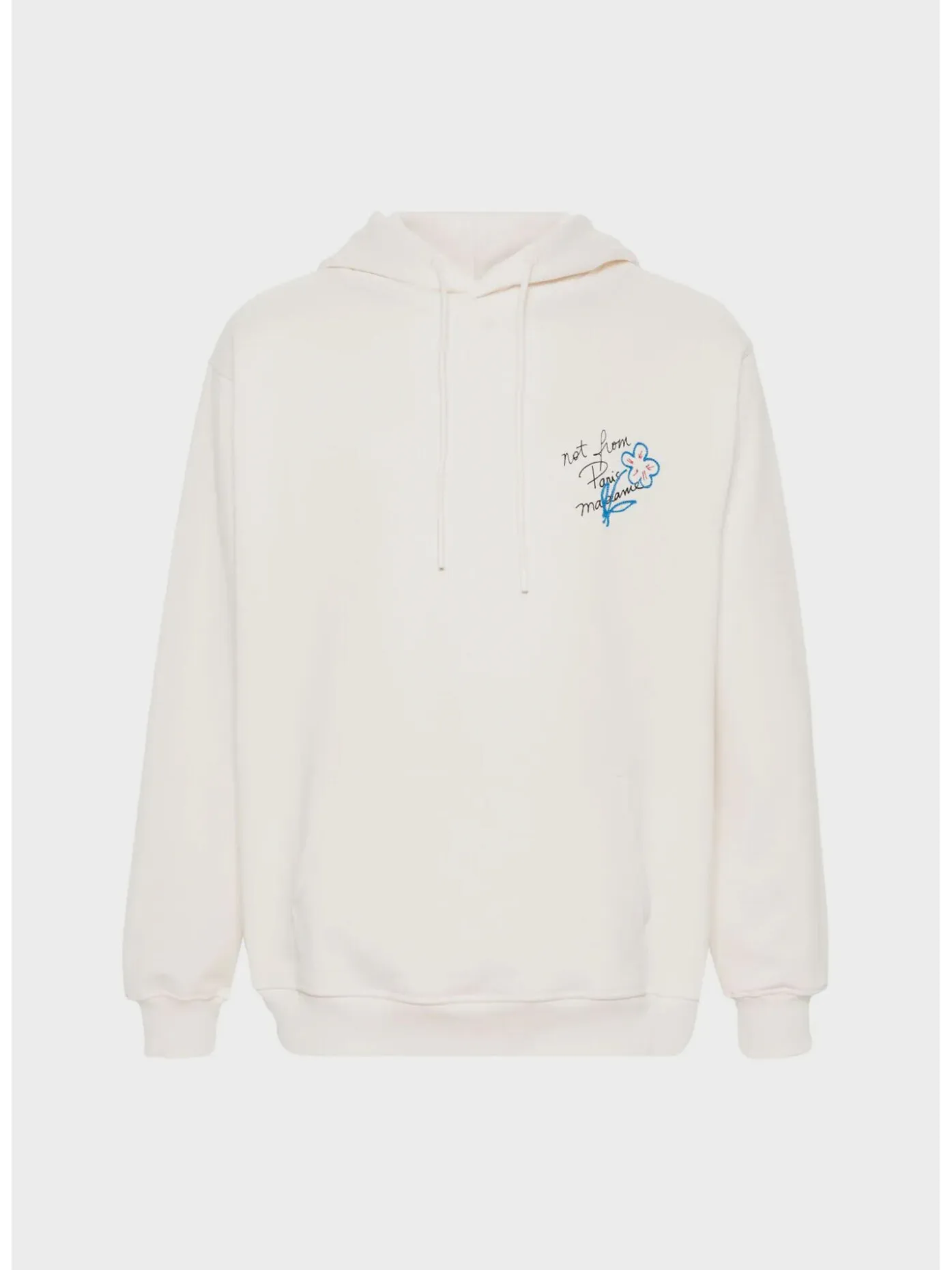     -DROLE DE MONSIEUR    -FELPA HOODIE SLOGAN ESQUISSE-