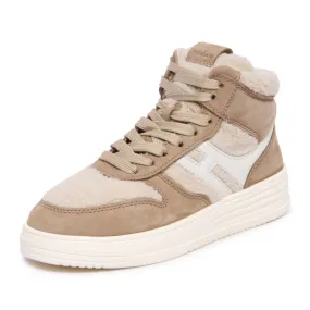 2080AU sneaker donna HOGAN H630 woman eco-fur inside shoes