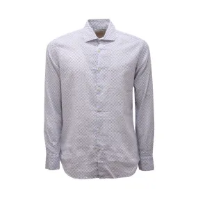 7043AU CAMICIA UOMO BROOKFSFIELD MAN LINEN/COTTON SHIRT SLIM 