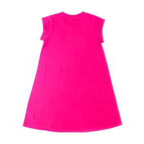 Abito Fucsia Con Logo Bambina Teen