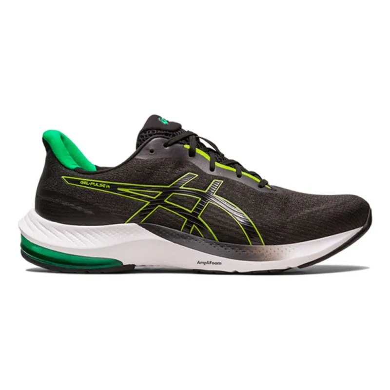 Asics Gel Pulse 14 Graphite Grigio Lime - Scarpe Running Uomo