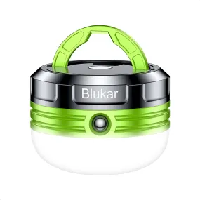 Blukar Lanterna da Campeggio, LED Lampada Campeggio Portatile Impermeabile, Luce per Tende con 3 Modalità & Base Magnetica per C