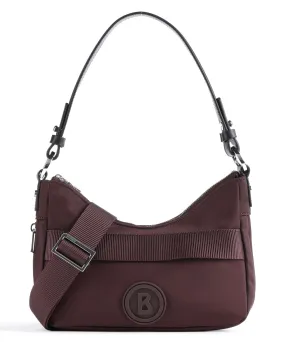  Bogner Maggia Lora Borsa a spalla nylon rosso bordò  