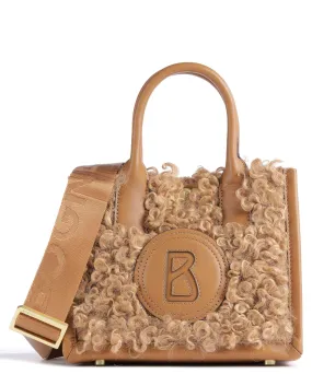  Bogner Rigi Attirato Liva Borsa a tracolla eco-pelliccia, pelle a grana fine cognac  