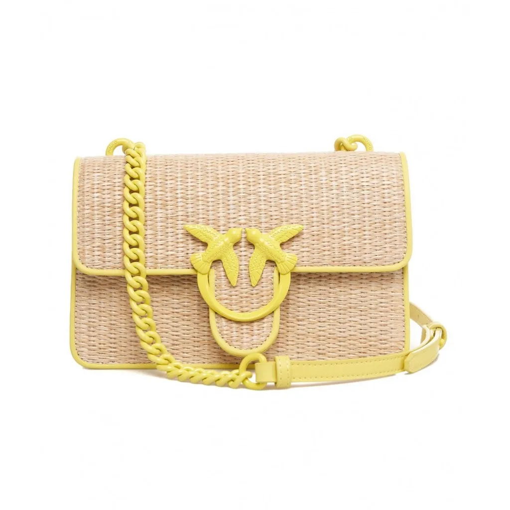 Borsa a tracolla Love One Mini Light giallo