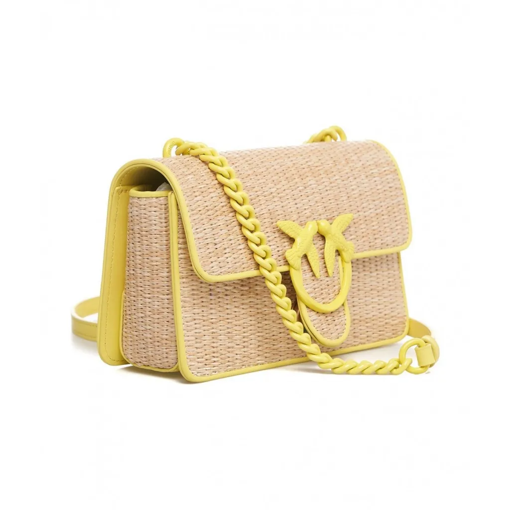 Borsa a tracolla Love One Mini Light giallo