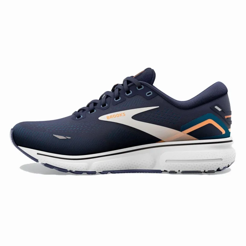 Brooks Ghost 15 Blu Arancio - Scarpe Running Uomo