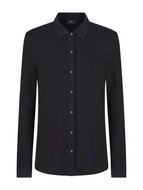 Camicia in Micromodal - Nero