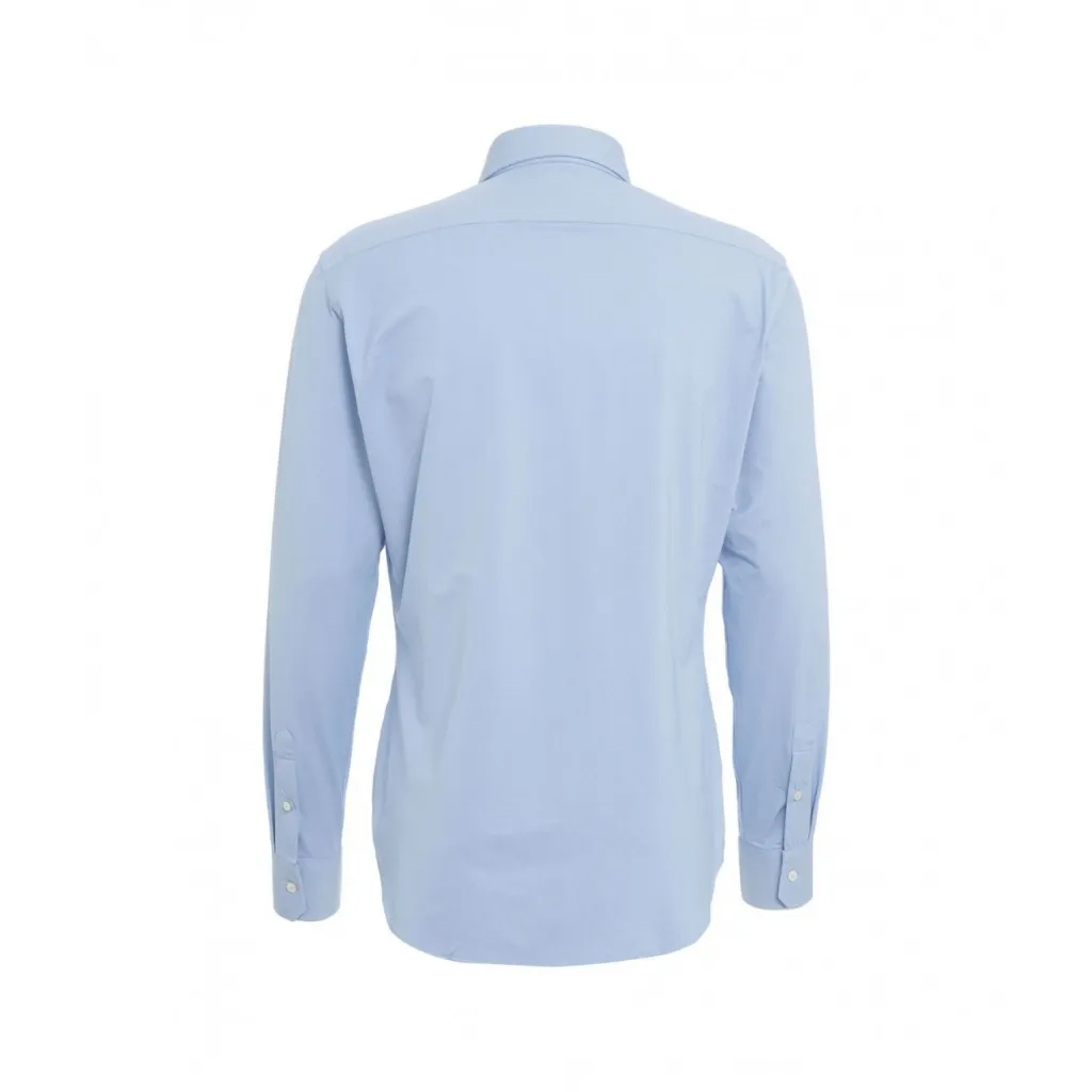 Camicia tailor in tessuto active azzurro