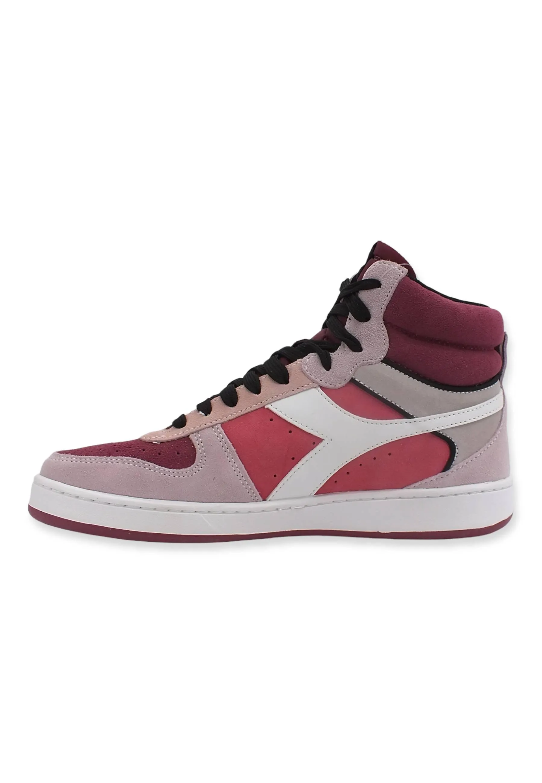 DIADORA Magic Basket Mid Sneaker Donna Renaissance Rose Lilac Marble 501.179011D0112