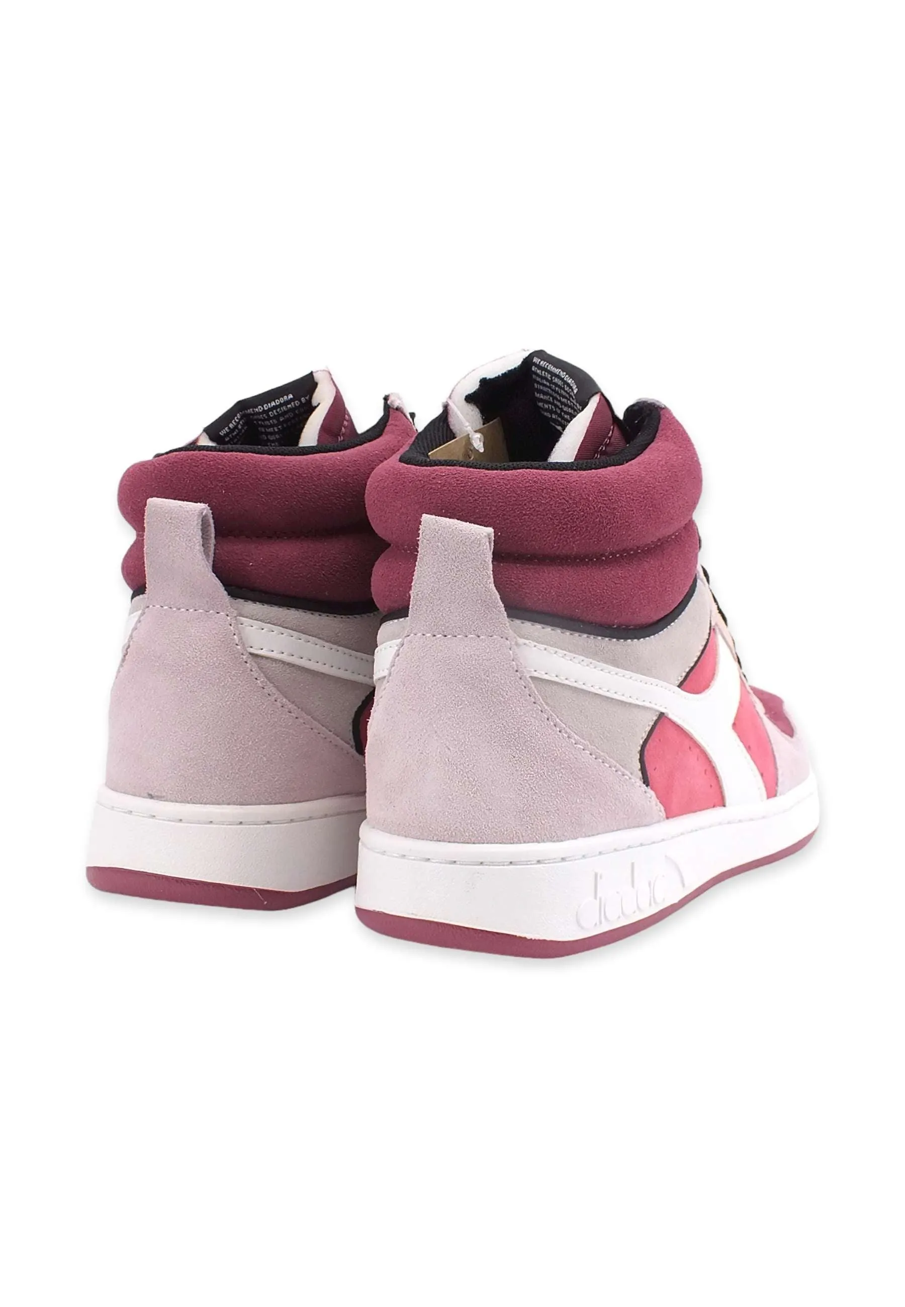 DIADORA Magic Basket Mid Sneaker Donna Renaissance Rose Lilac Marble 501.179011D0112