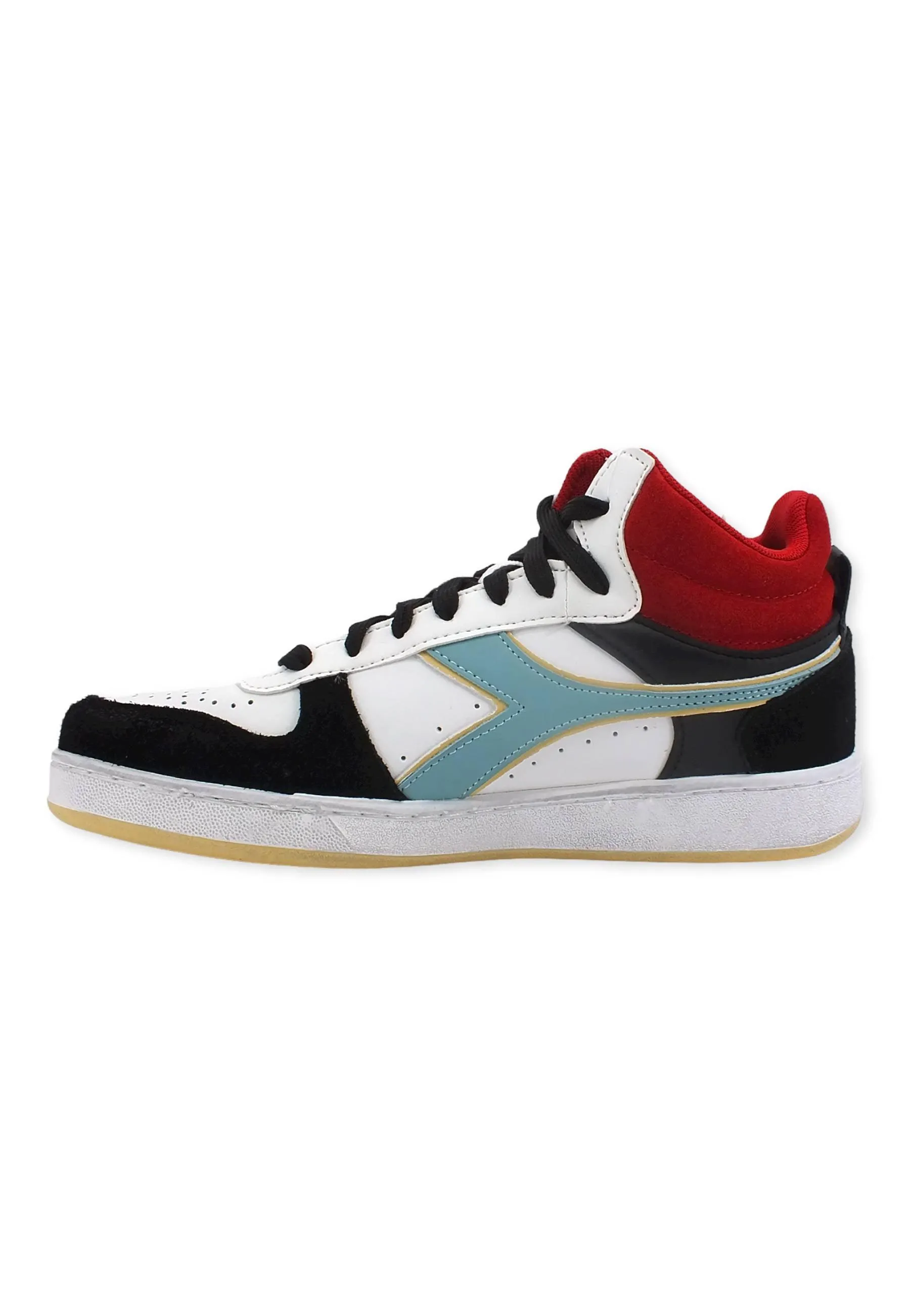 DIADORA Magic Basket Sneaker Donna White Black Lychee 501.179009D0096