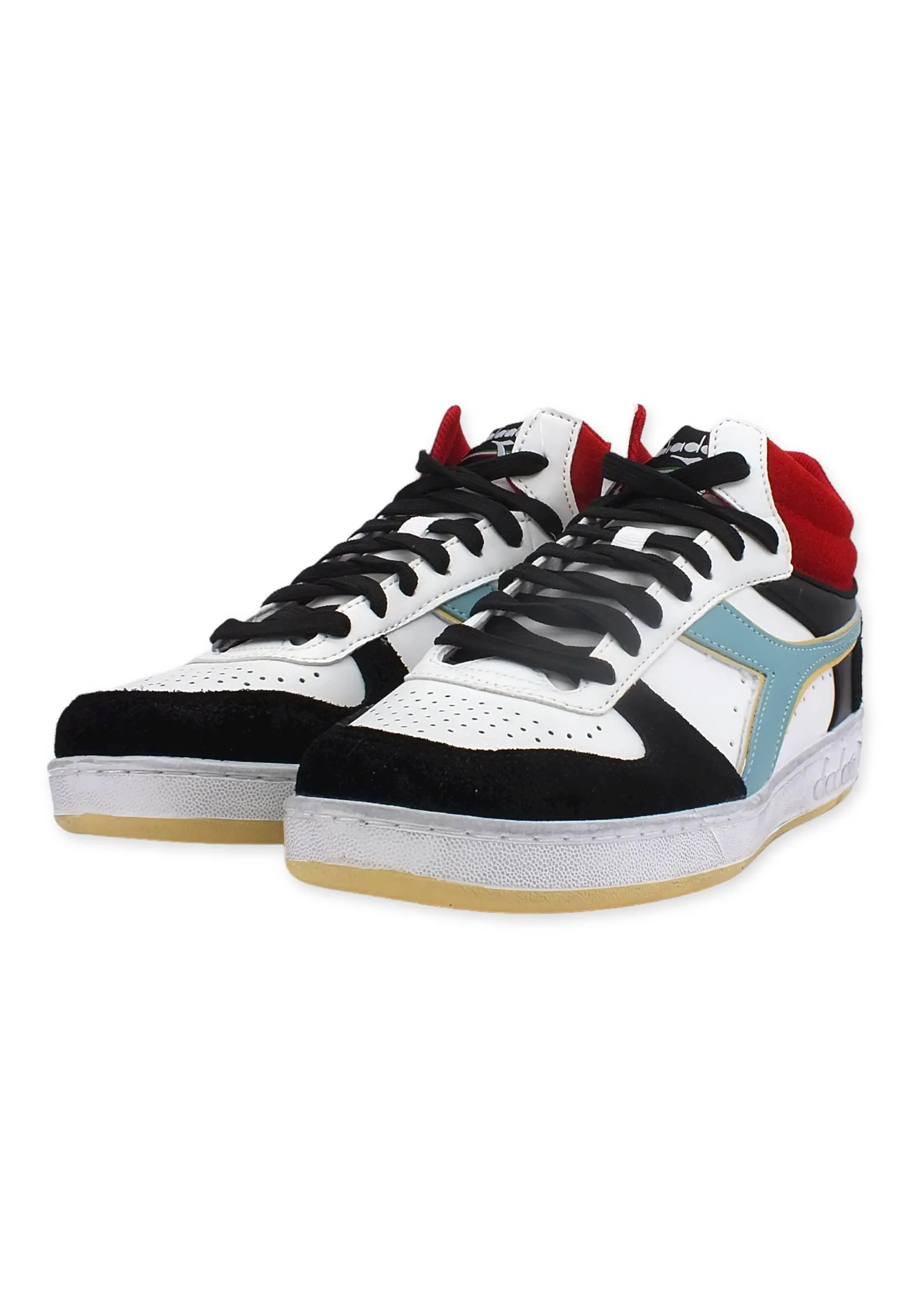 DIADORA Magic Basket Sneaker Donna White Black Lychee 501.179009D0096