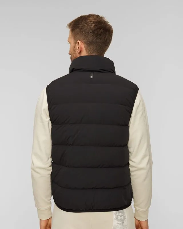 Gilet nero con piumino da uomo Mackage Fisher