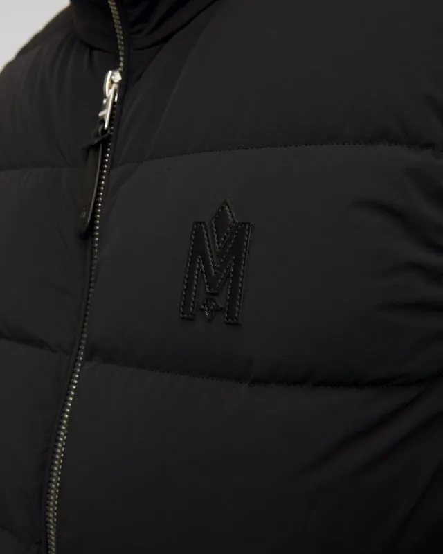 Gilet nero con piumino da uomo Mackage Fisher