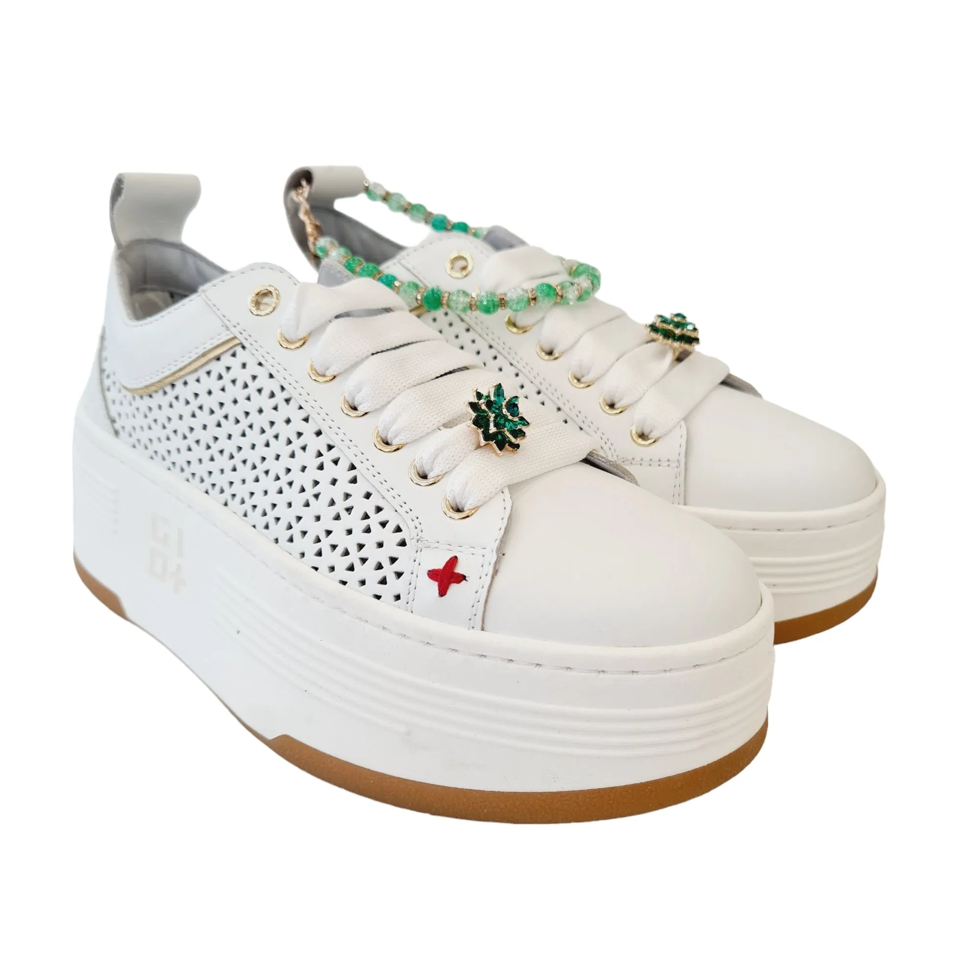 Gio+ Sneakers Donna Bianco  Rif.27