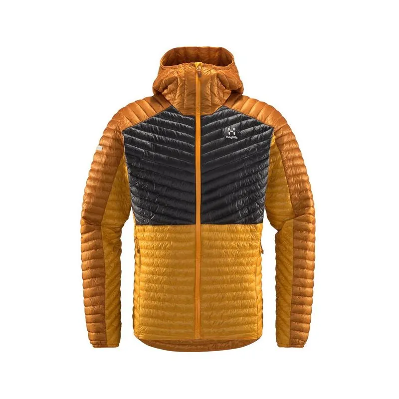 HAGLOFS Piumino L.I.M Mimic (giallo sole/magnetite) Uomo