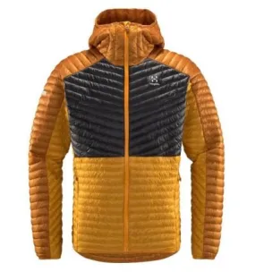 HAGLOFS Piumino L.I.M Mimic (giallo sole/magnetite) Uomo