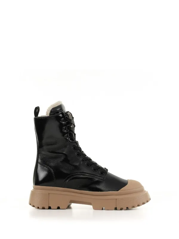 Hogan H619 army boots