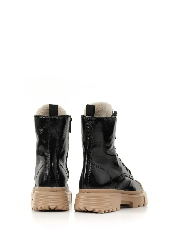 Hogan H619 army boots