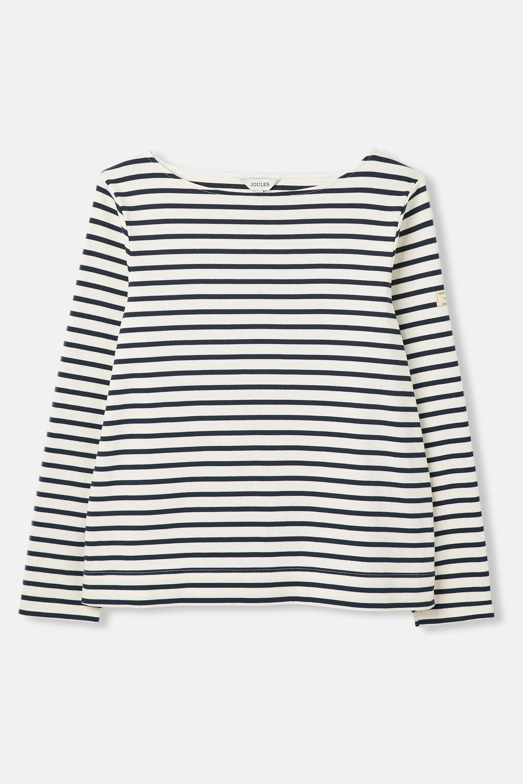 Joules - New Harbour - Top a righe breton con scollo a barchetta