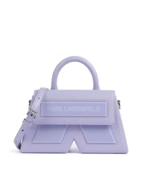  Karl Lagerfeld Ikon K Borsa a tracolla pelle riciclato, poliuretano lavanda  