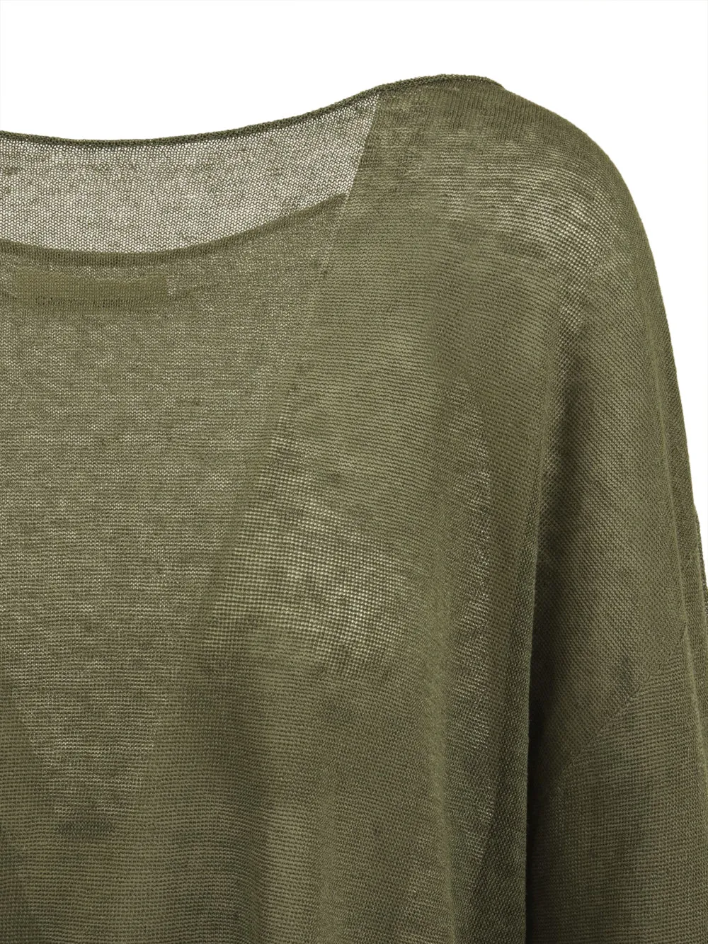 Maglia Donna Trasparente verde