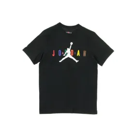 MAGLIETTA AIR WORDMARK BLACK/MULTI COLOR /WHITE