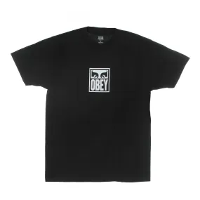 Maglietta Uomo Eyes Icon 3 Classic Tee Black