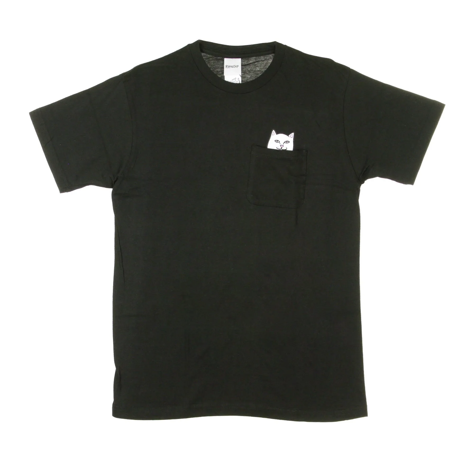 Maglietta Uomo Lord Nermal Pocket Tee Black