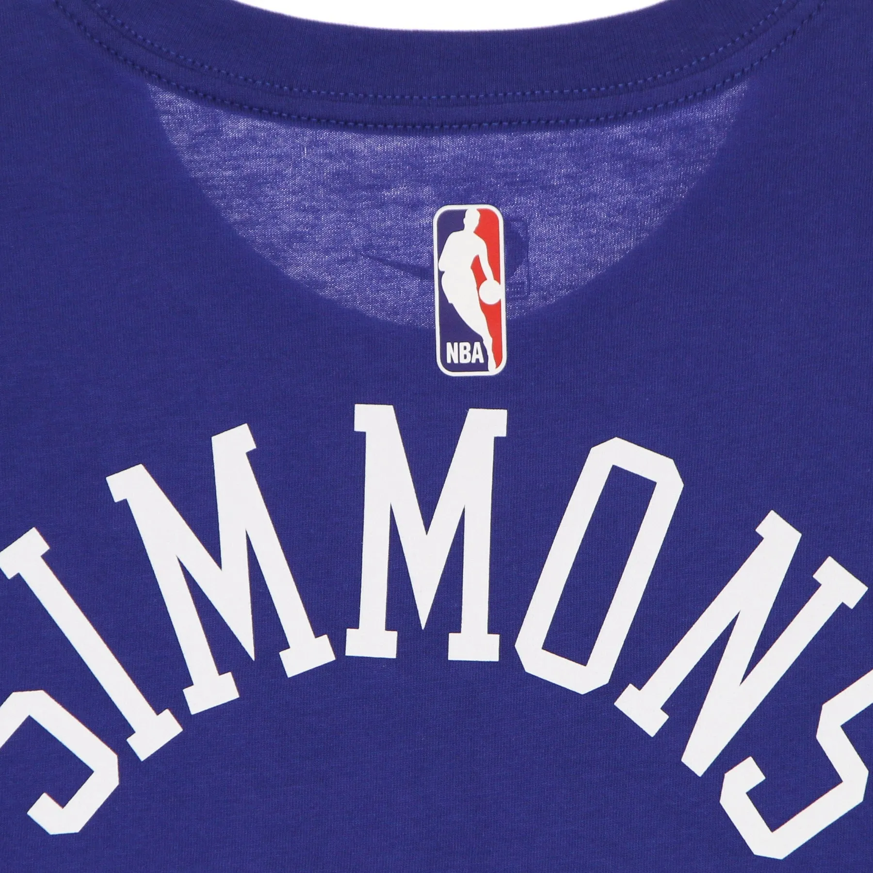 Maglietta Uomo Nba Essential Tee No 25 Ben Simmons Phi76e Rush Blue