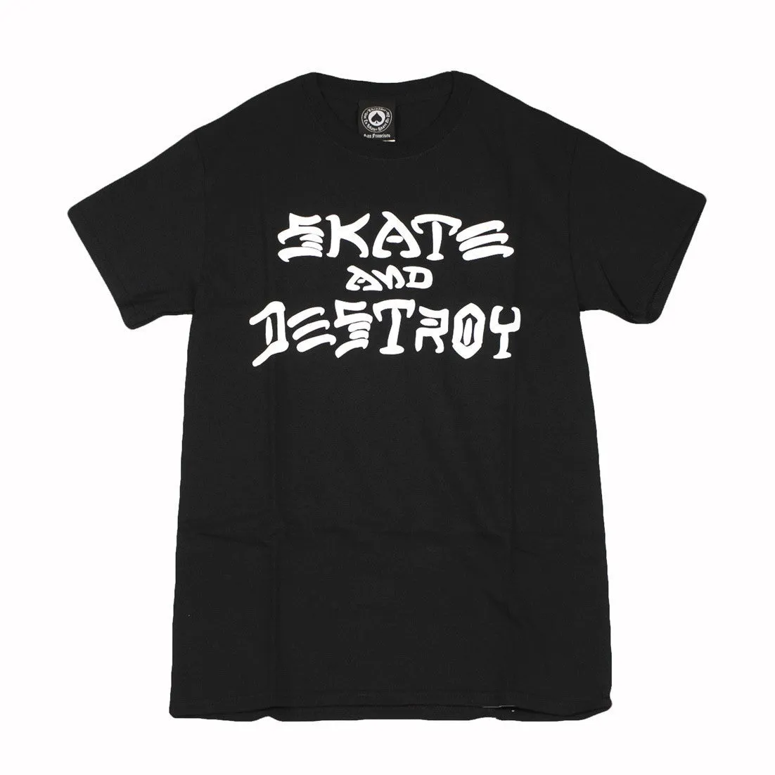 Maglietta Uomo Skate & Destroy Tee Black/white