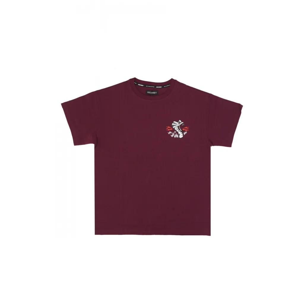 maglietta uomo snake tee PLUM