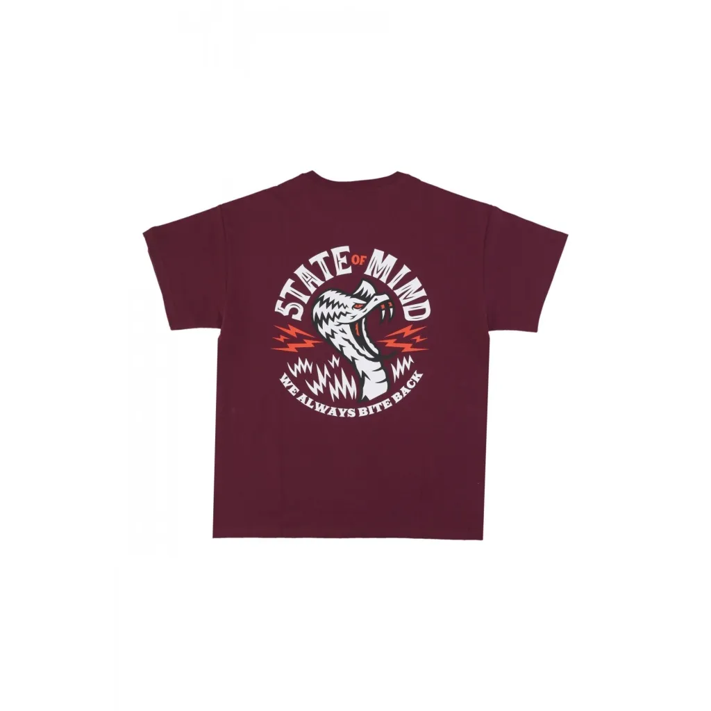 maglietta uomo snake tee PLUM