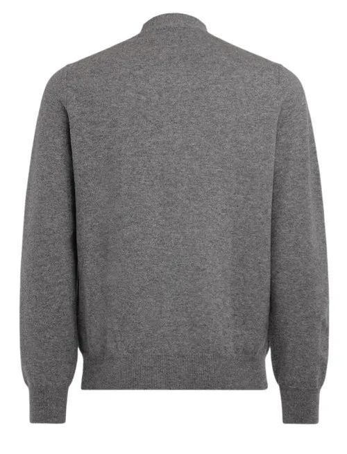 Maglione Comme Des Garçons Play grigio con doppio cuore