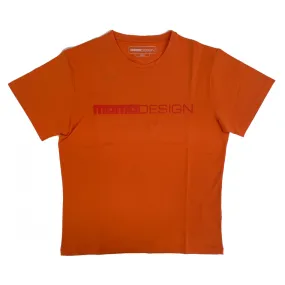 Momo Design - Maglietta Lipsia - Arancione - T-shirt - Made in Italy - Luxury Exclusive Collection