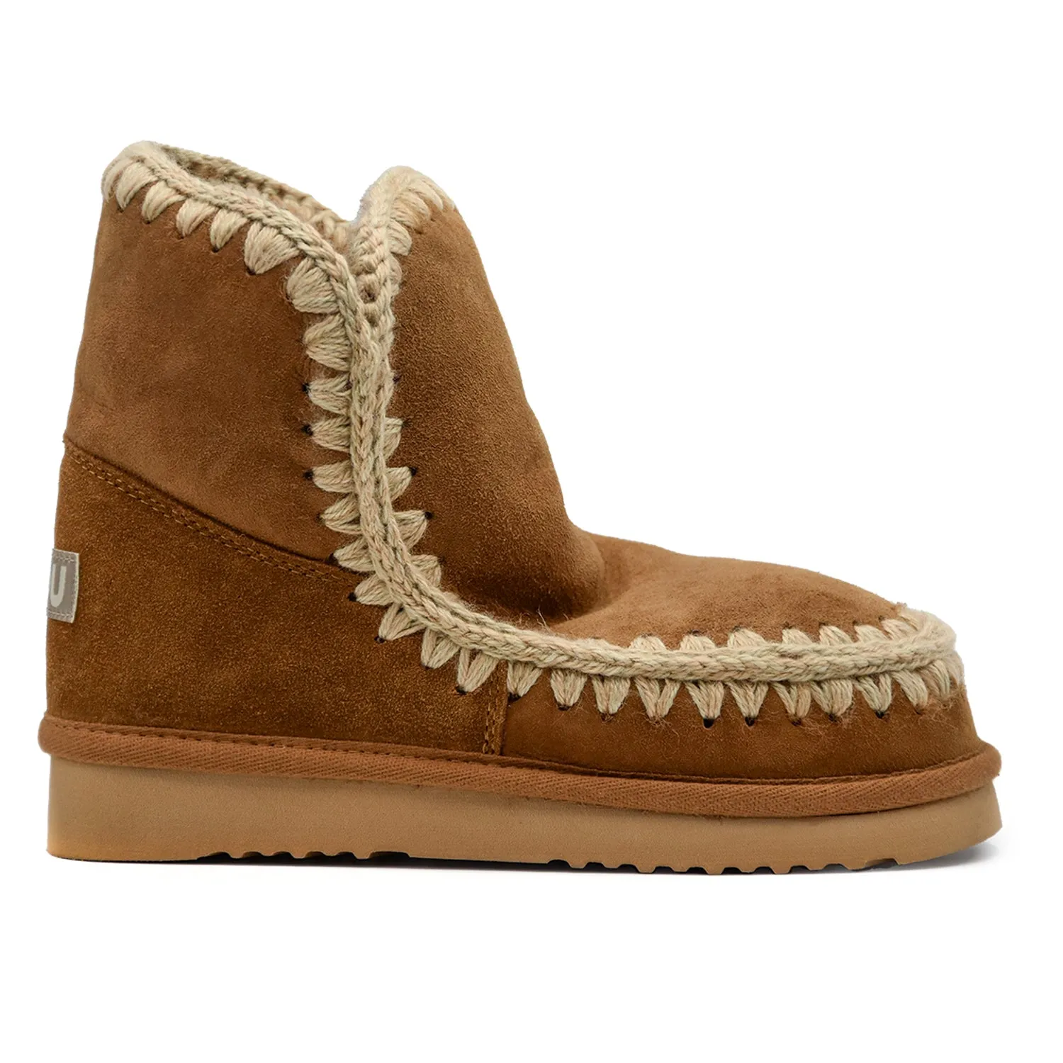 Mou Stivaletti Eskimo18 Cognac Con Tallone Rinforzato Donna