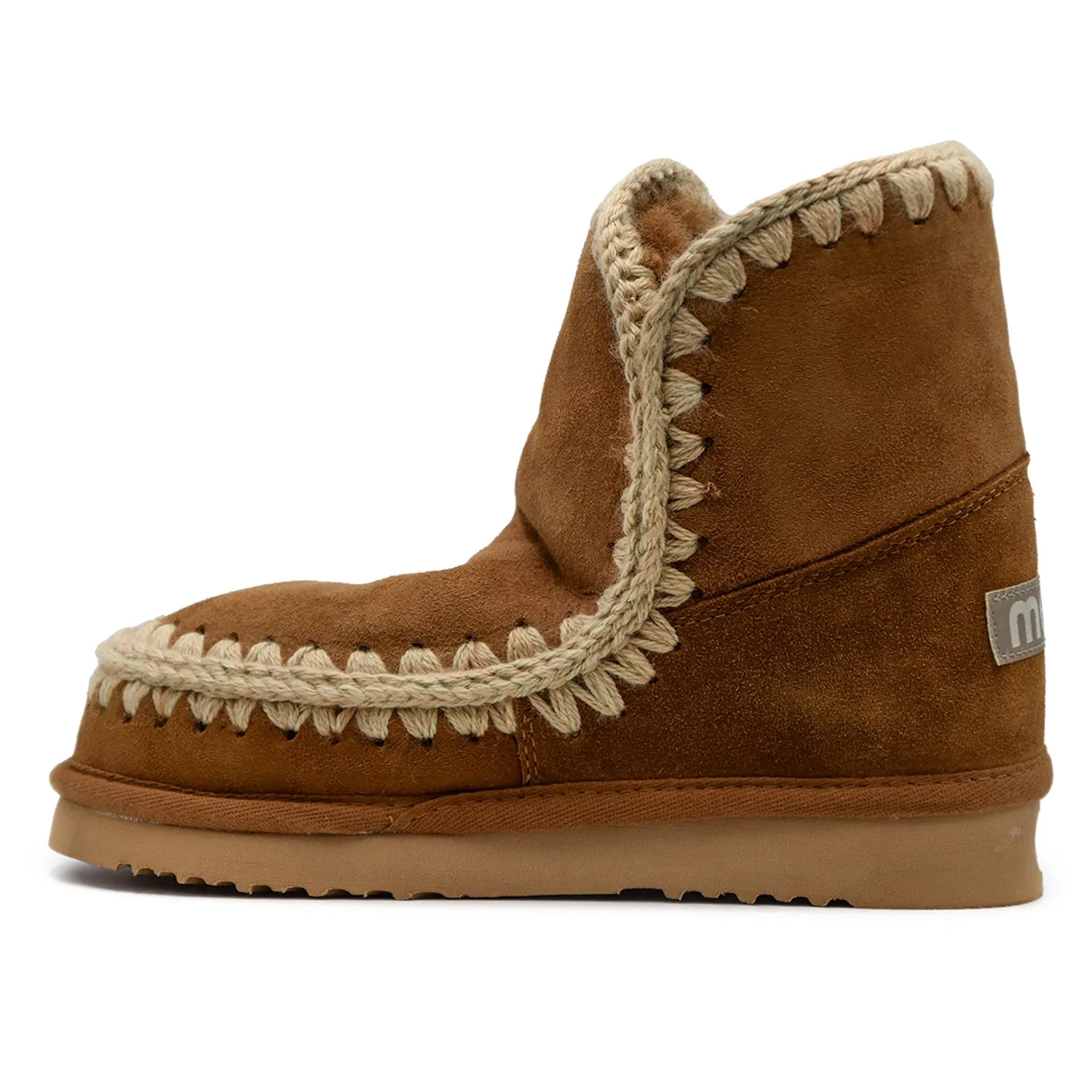 Mou Stivaletti Eskimo18 Cognac Con Tallone Rinforzato Donna