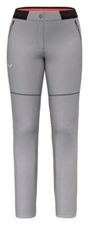 Pantaloni convertibili Salewa Pedroc 2 2/1 Donna Grigio