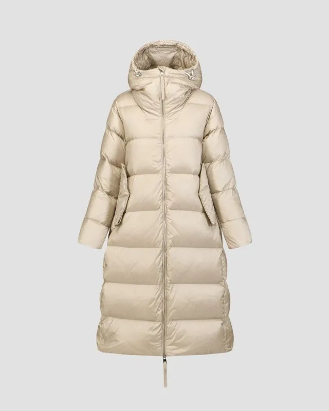 Piumino beige da donna Varley Payton Puffer Coat