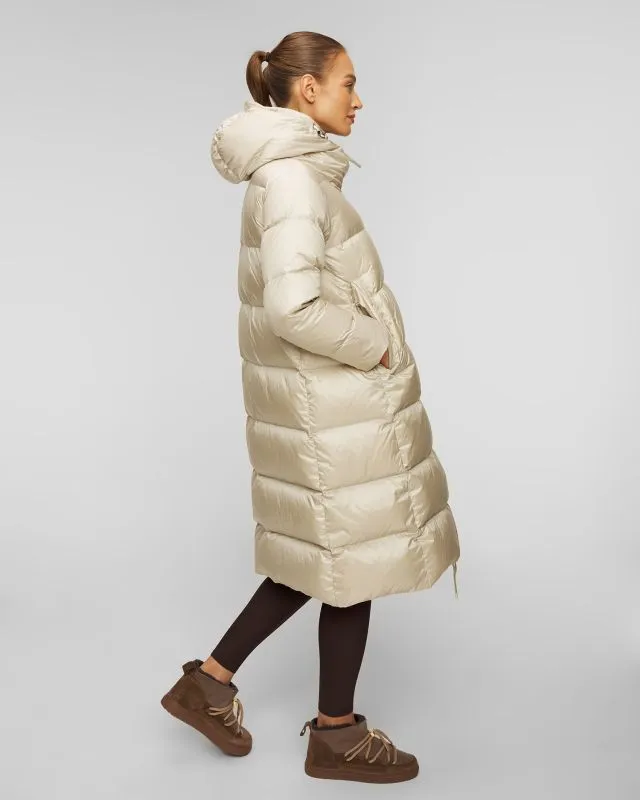 Piumino beige da donna Varley Payton Puffer Coat