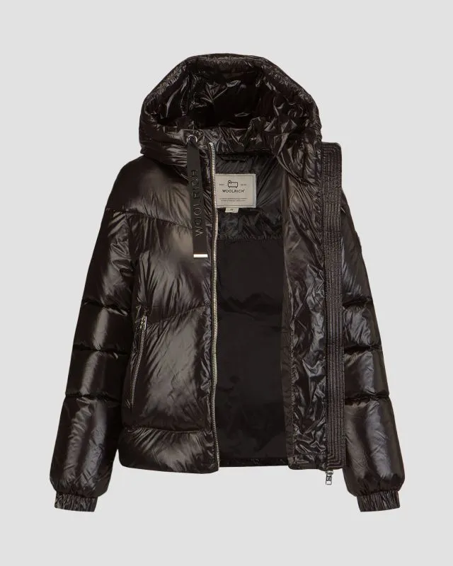 Piumino da donna Woolrich Aliquippa Short Puffer Jacket