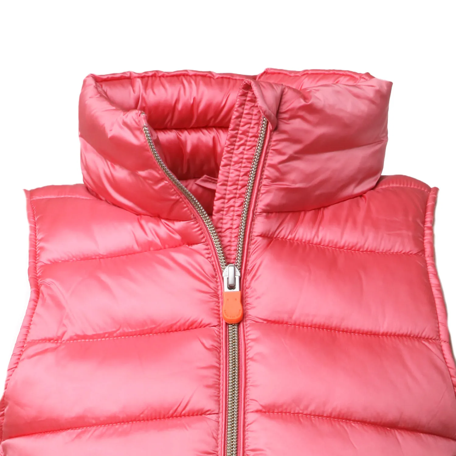 Piumino Gilet Franky Rosa Bloom Bambina E Ragazza