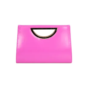 Pochette fucsia abrasivata