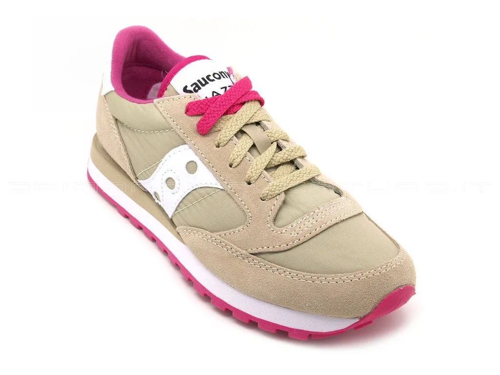 Saucony Jazz Originals Beige Bianco