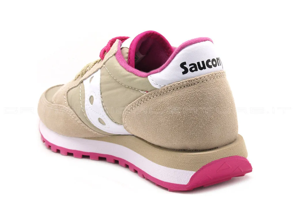 Saucony Jazz Originals Beige Bianco