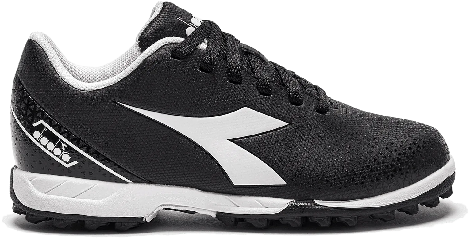 SCARPA DA CALCIO JUNIOR DIADORA PICHICHI 6 TF JR BLACK /WHITE - 101.179614 C0641