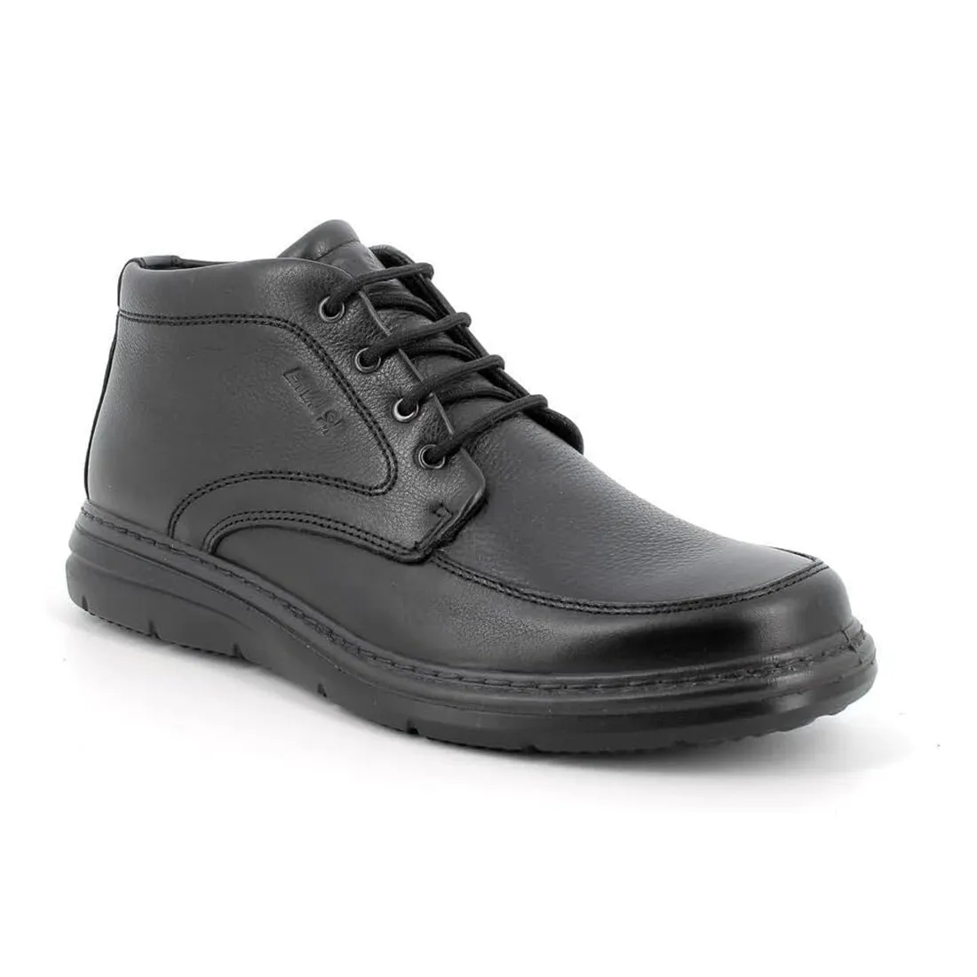 Scarpe da Uomo - ENVAL Art. 4704800 stivaletti nero con lacci classiche