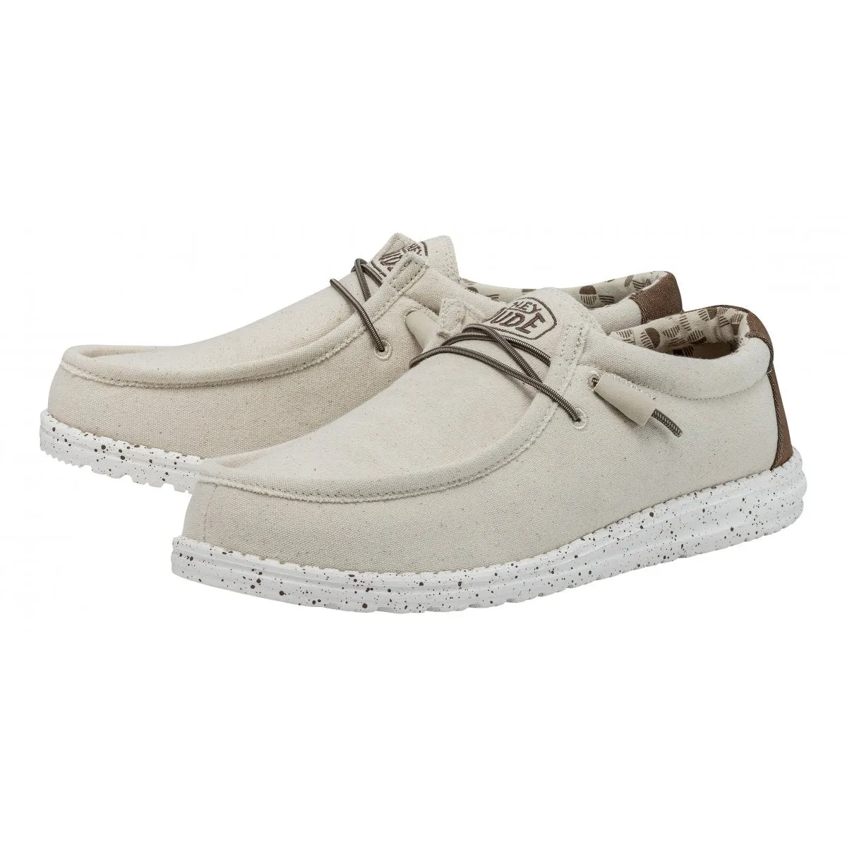 Scarpe uomo Wally Stretch Canvas Ivory